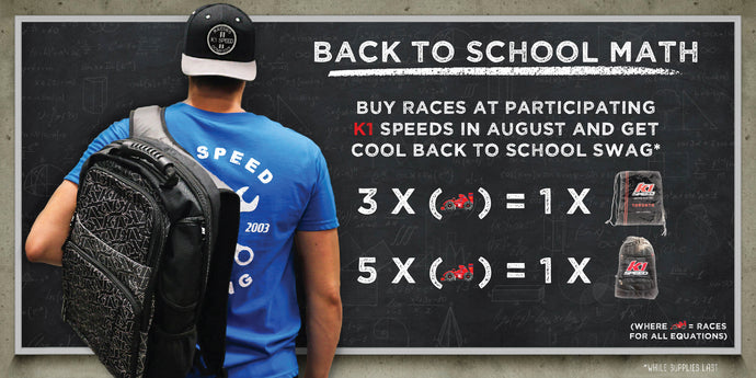 Back To School Giveaway! Race and Get Free Gear