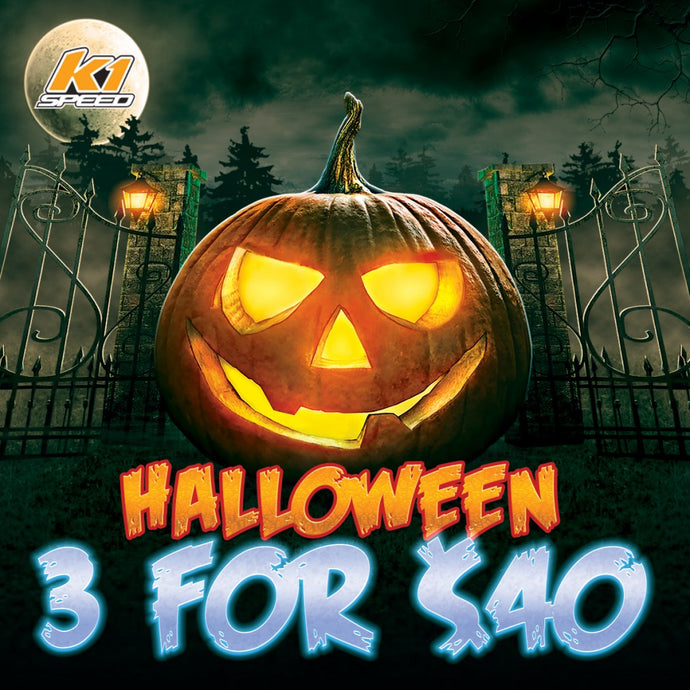 A HALLOWEEN SPOOK-TACULAR DEAL – 3 RACES FOR $40