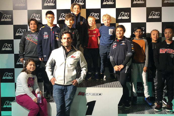 Reaching Top Speeds At The K1 Karting Academy